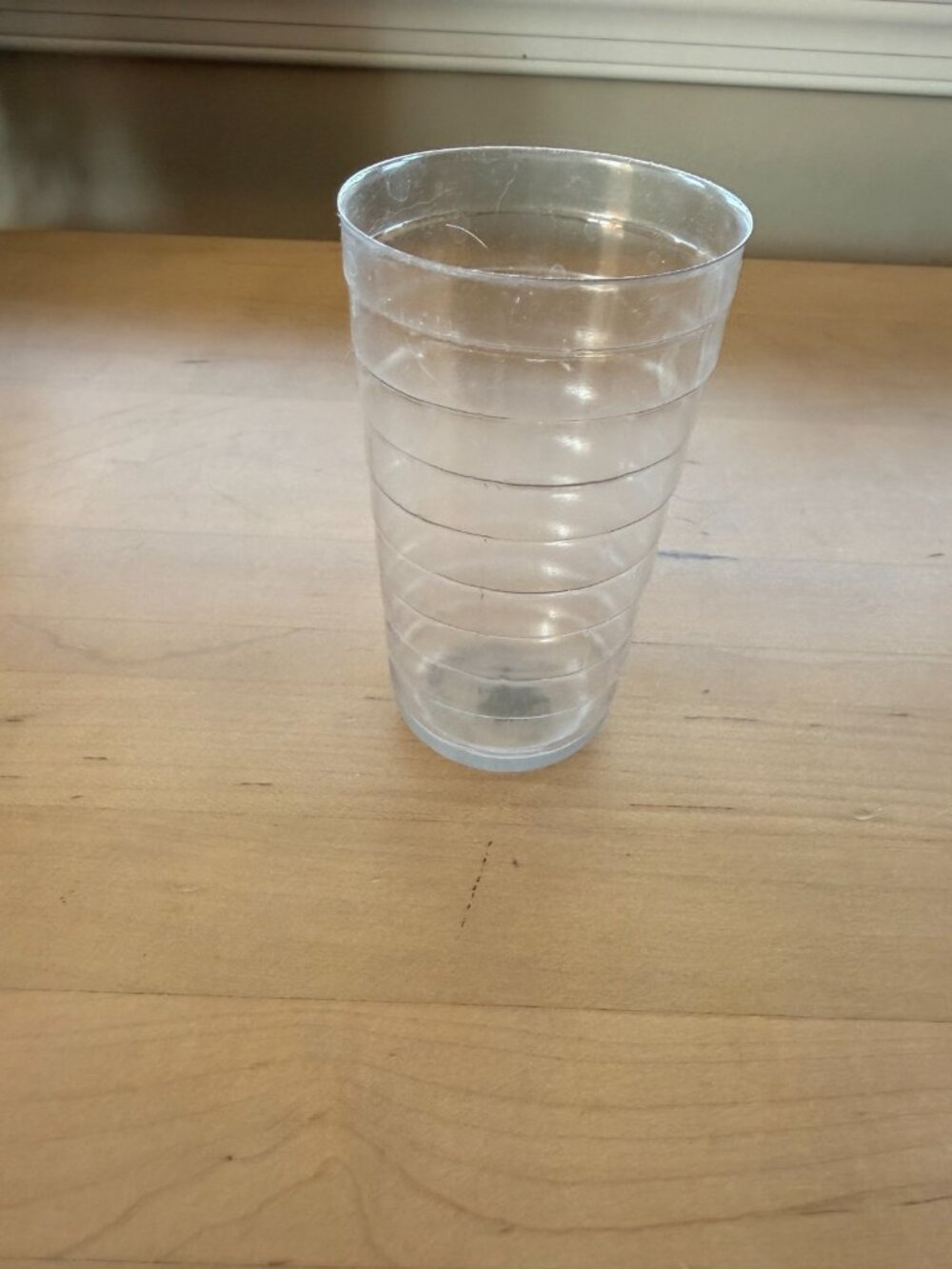 Longaberger Basket Clear Plastic Protector 2.5"RD x 4.5"H